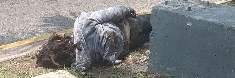 Persona necesitando rescate