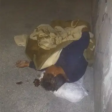 Persona en situación de calle