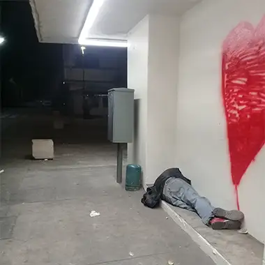 Persona en situación de calle