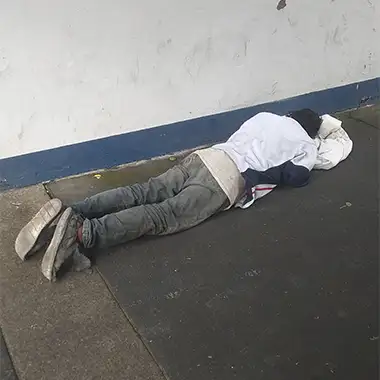 Persona en situación de calle